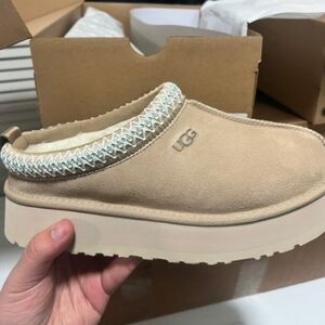 UGG Beige Slip-On Shoes
